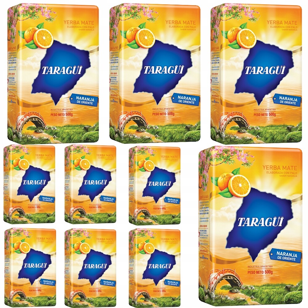 Sada Yerba Mate Taragui Naranja de Oriente 5 kg