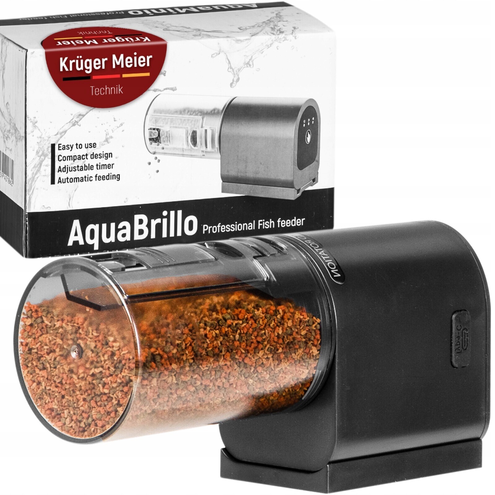 Kruger Meier AquaBrillo 90 – automatické krmítko