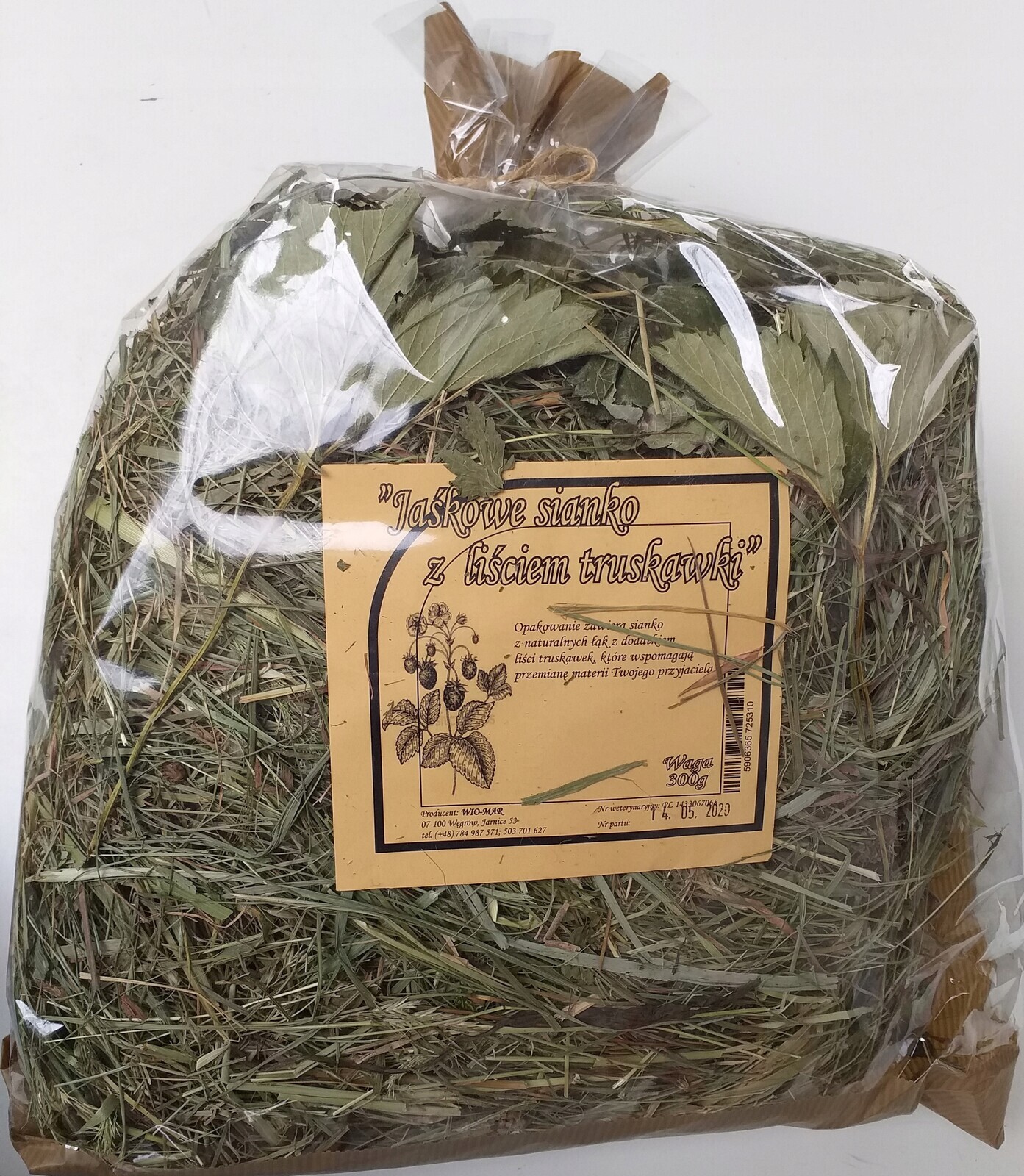 Jasanové Seno 10x0,3 kg S Jahodou