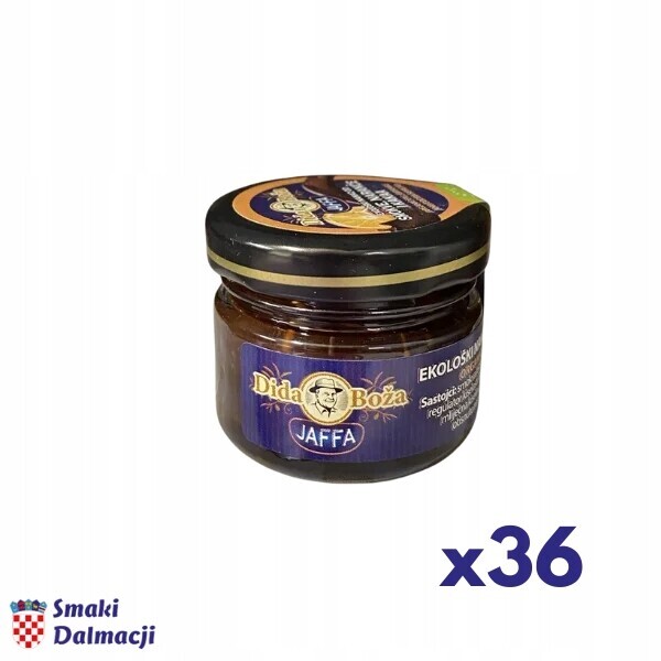 Sada marmelád z fíků, pomeranče a kakaa (Jaffa) Eko 36 x 30 g Dida Boža