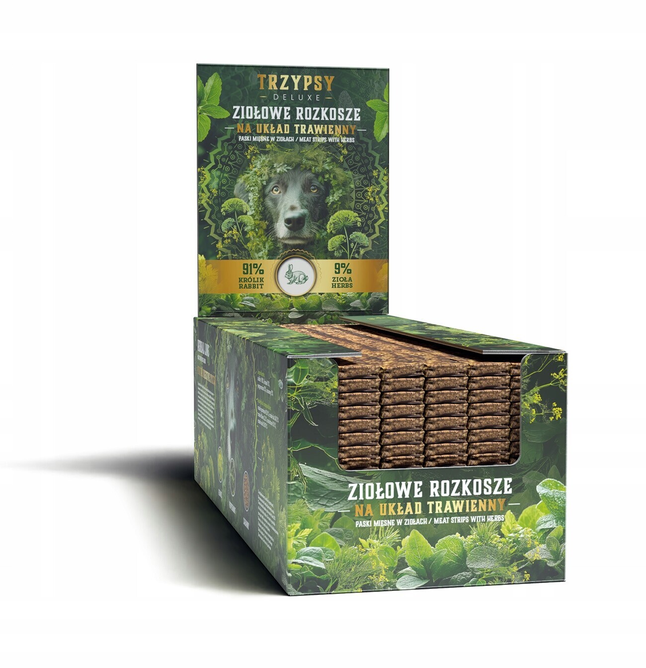 Bylinné Třípsy Rozkoše Králičí Proužky – Pro Trávicí Systém 1 Kg