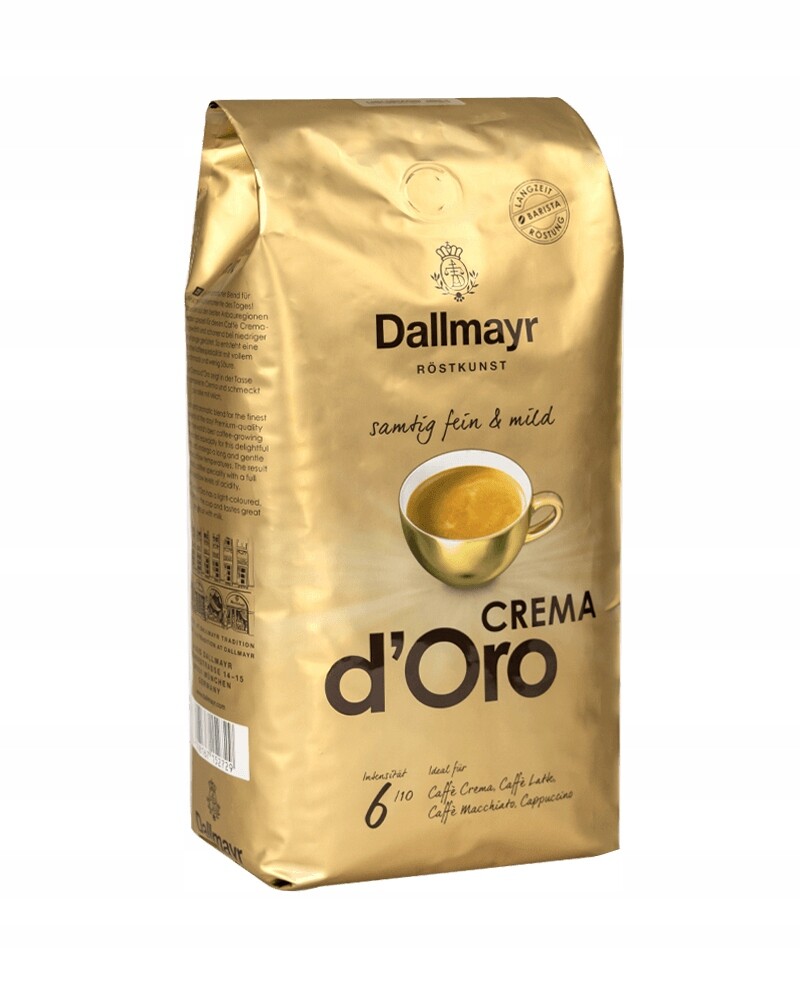 Káva Dallmayr Crema d'Oro 1000 g z Německa