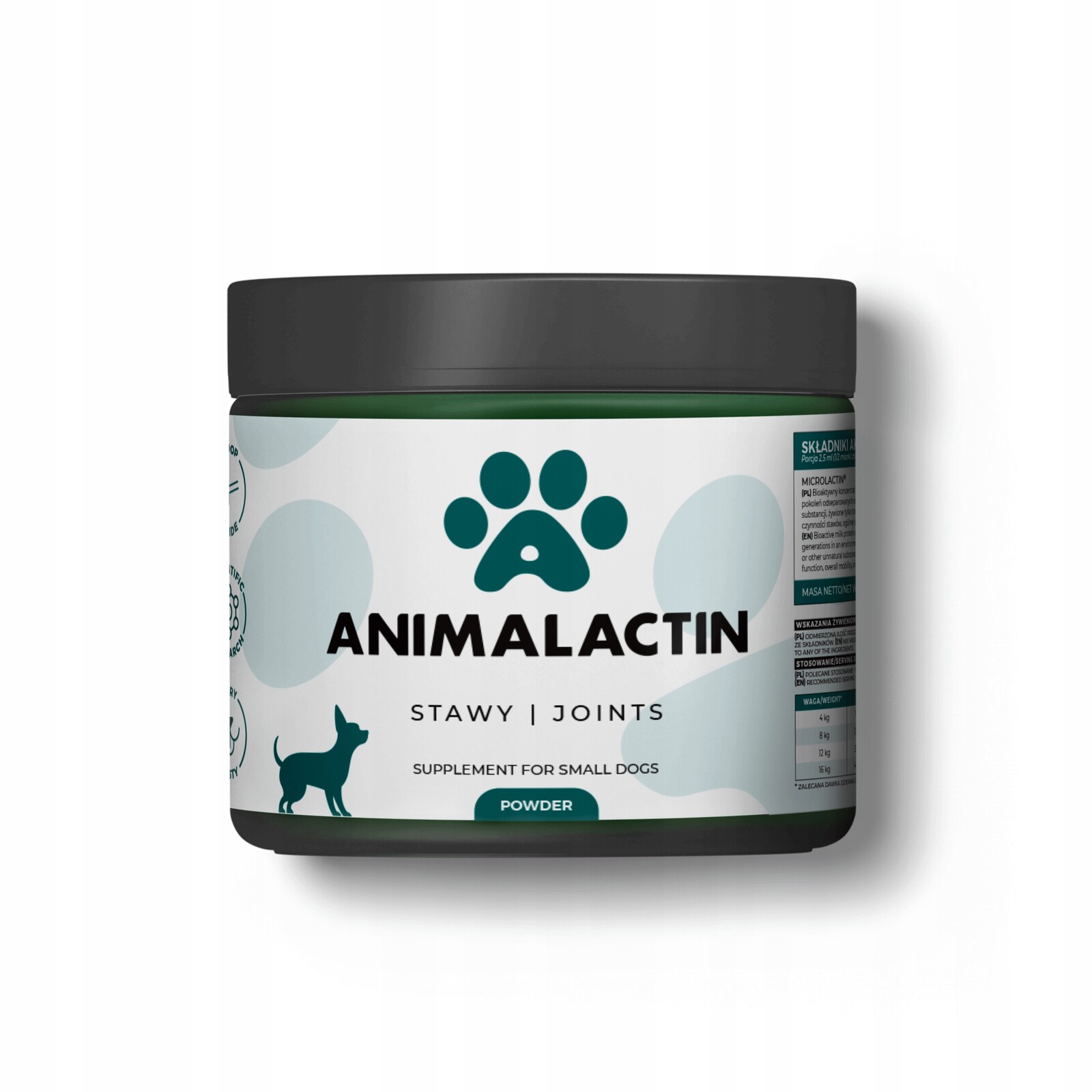 Animalactin pro malé psy zdravé klouby MicroLactin pohodlné podávání