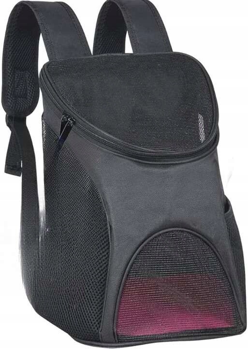 Batoh pro psa kočky Ce 28 cm x 23 cm x 35 cm černý