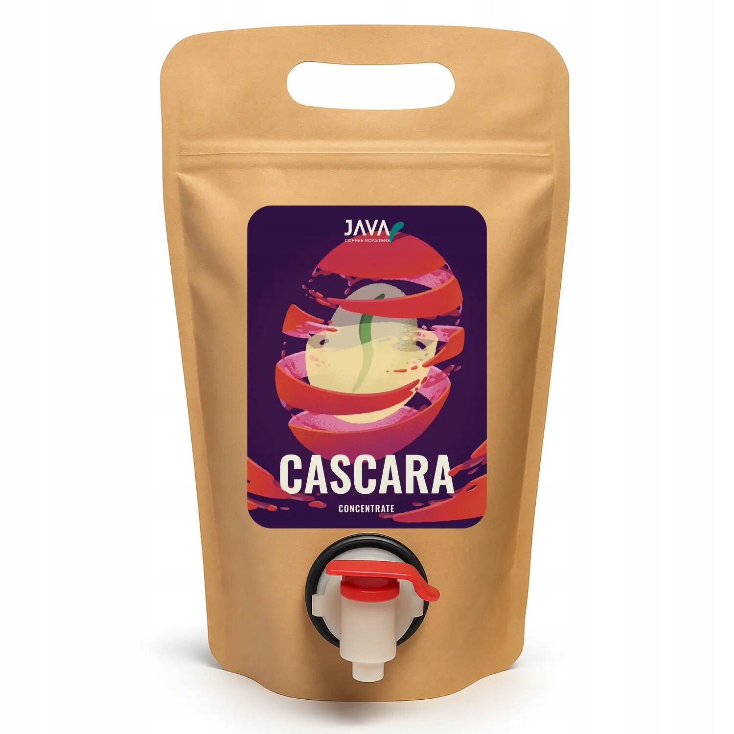 Koncentrát z Cascary 1,5L sušené ovoce kávovníku, přírodní sirup do nápojů