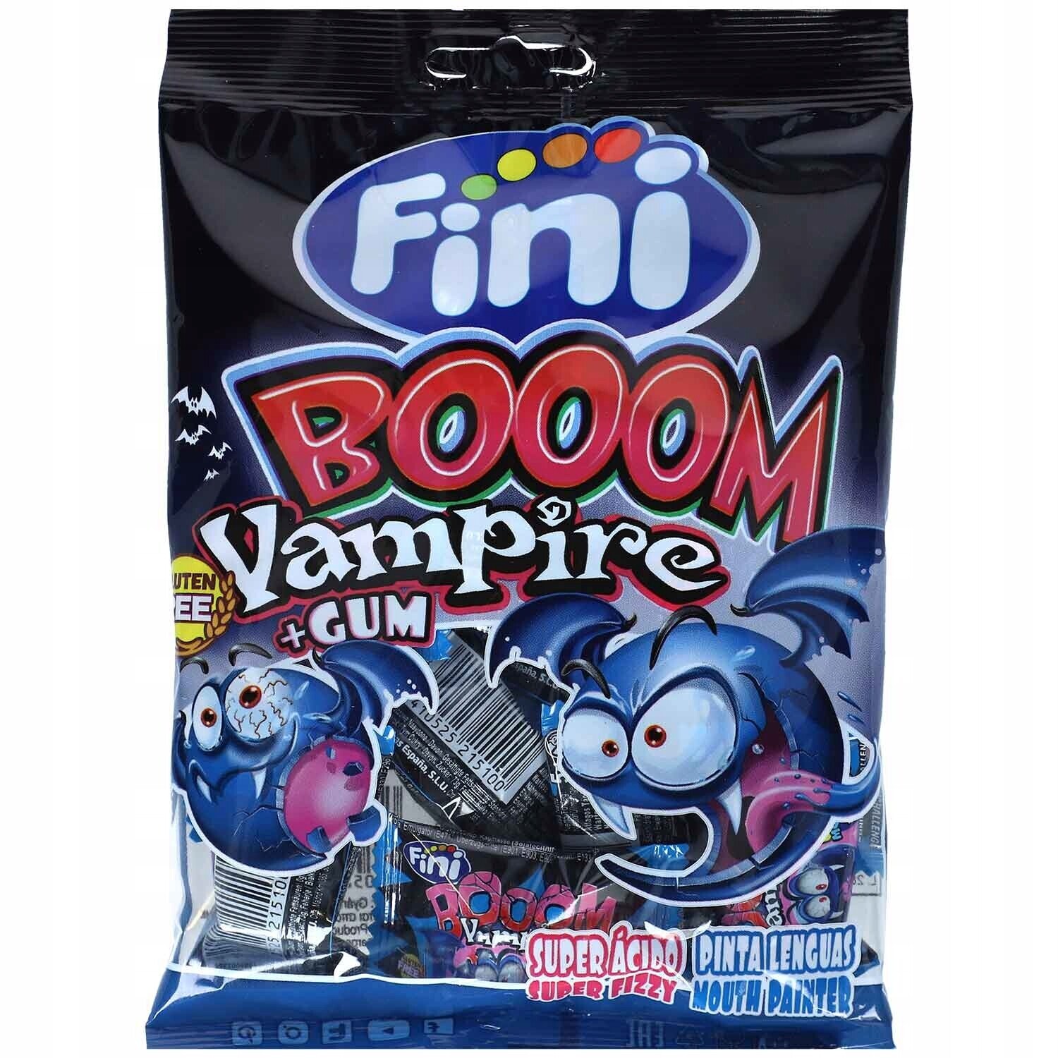 Fini Boom Upír Žvýkačka na Halloween bonbóny 80g Nl žvýkačka