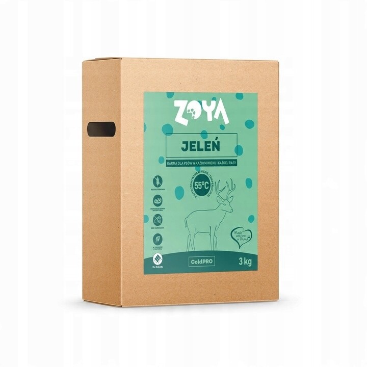 Suché krmivo pro psa Zoya Coldpro Jelen 3kg