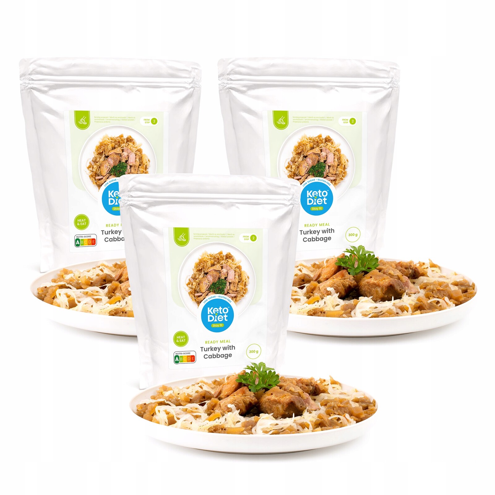 Hotové jídlo – Krůta se zelím Multipack (3 × 300 g)