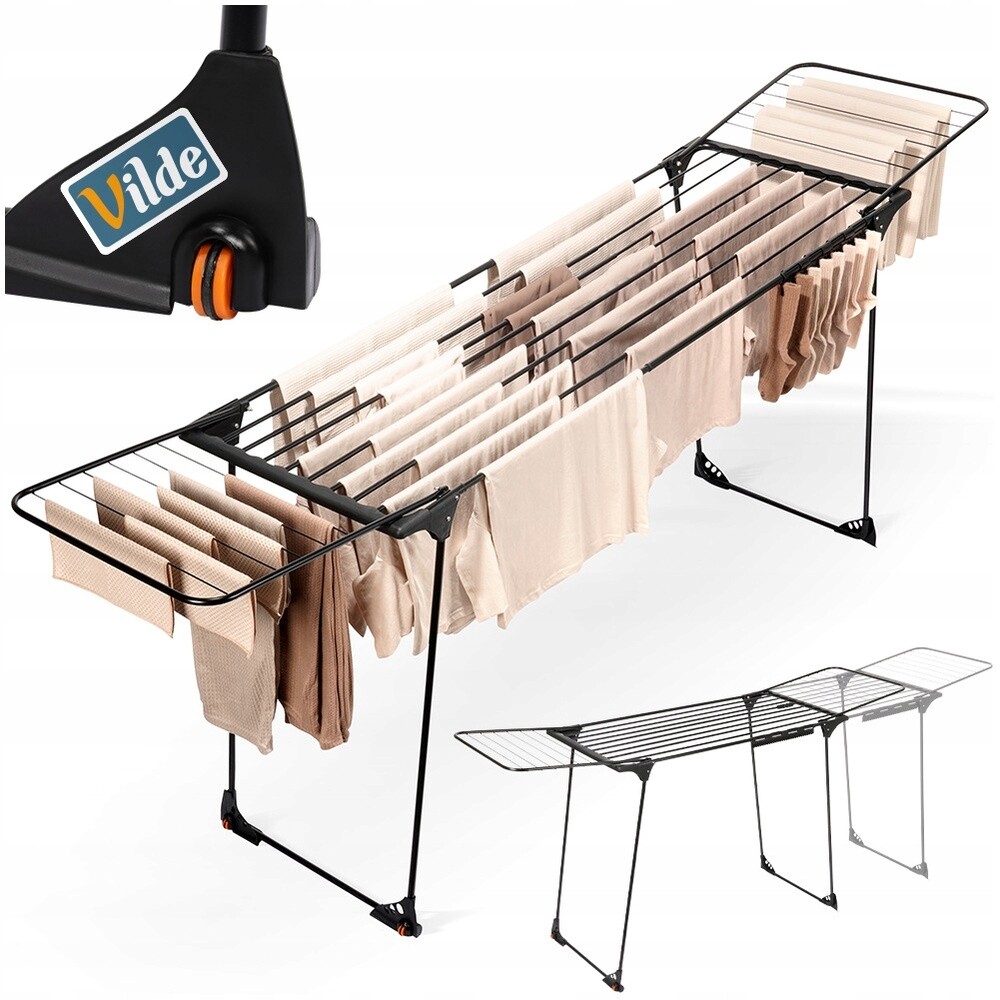 Velká Sušák na prádlo a prádlo Teleskopické roztahovací XXL