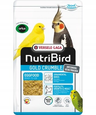VLNutriBird Gold Crumble Ornamental Birds10 kg vaječný pro okrasné ptáky