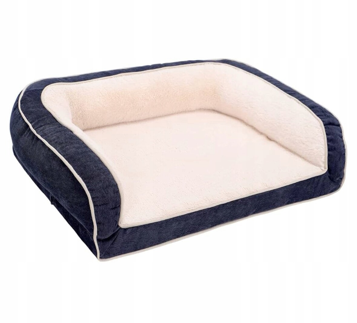 Pelíšek pro psa Velké XL 91,5 x 71 x 23 cm potah