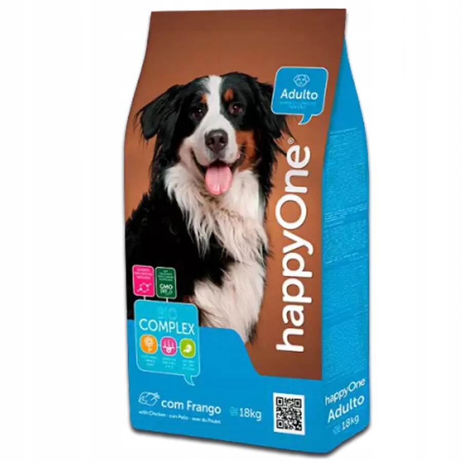 Suché Krmivo pro psy HappyOne Adult Dog Premium pro dospělé psy 18 kg