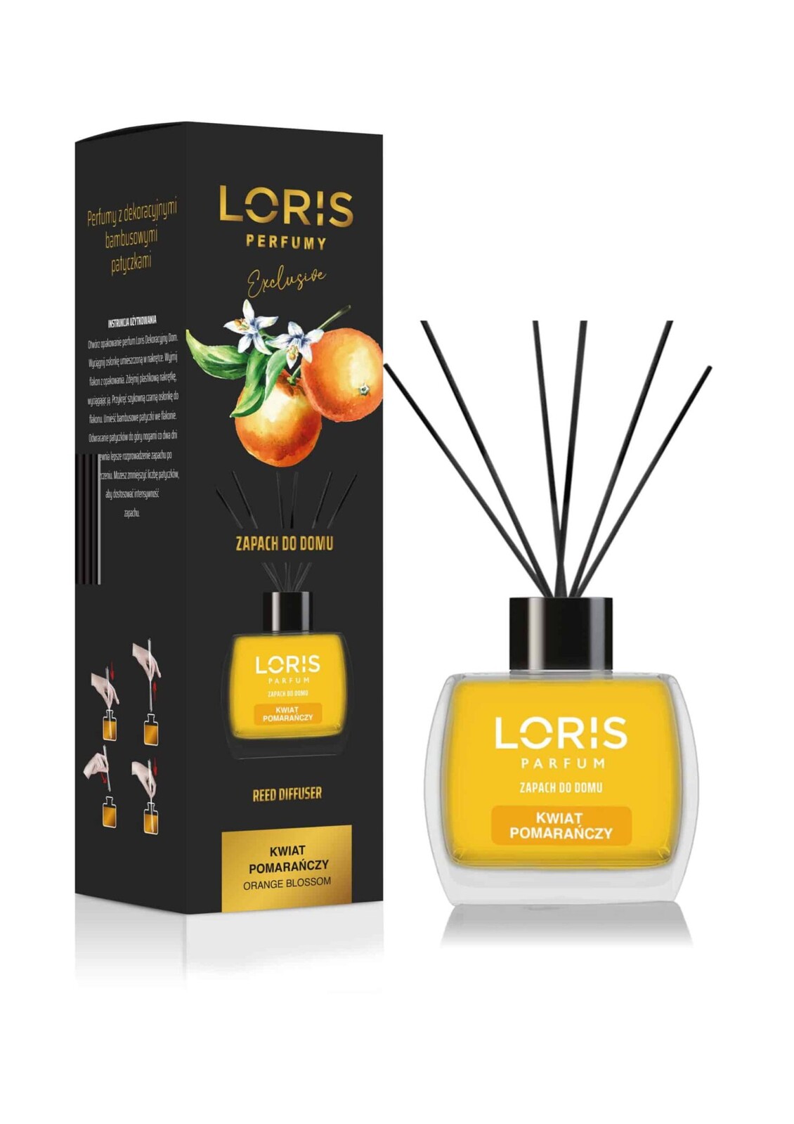2 x Loris loris pomerančový květ Vůně Do Domácnosti 120 ML