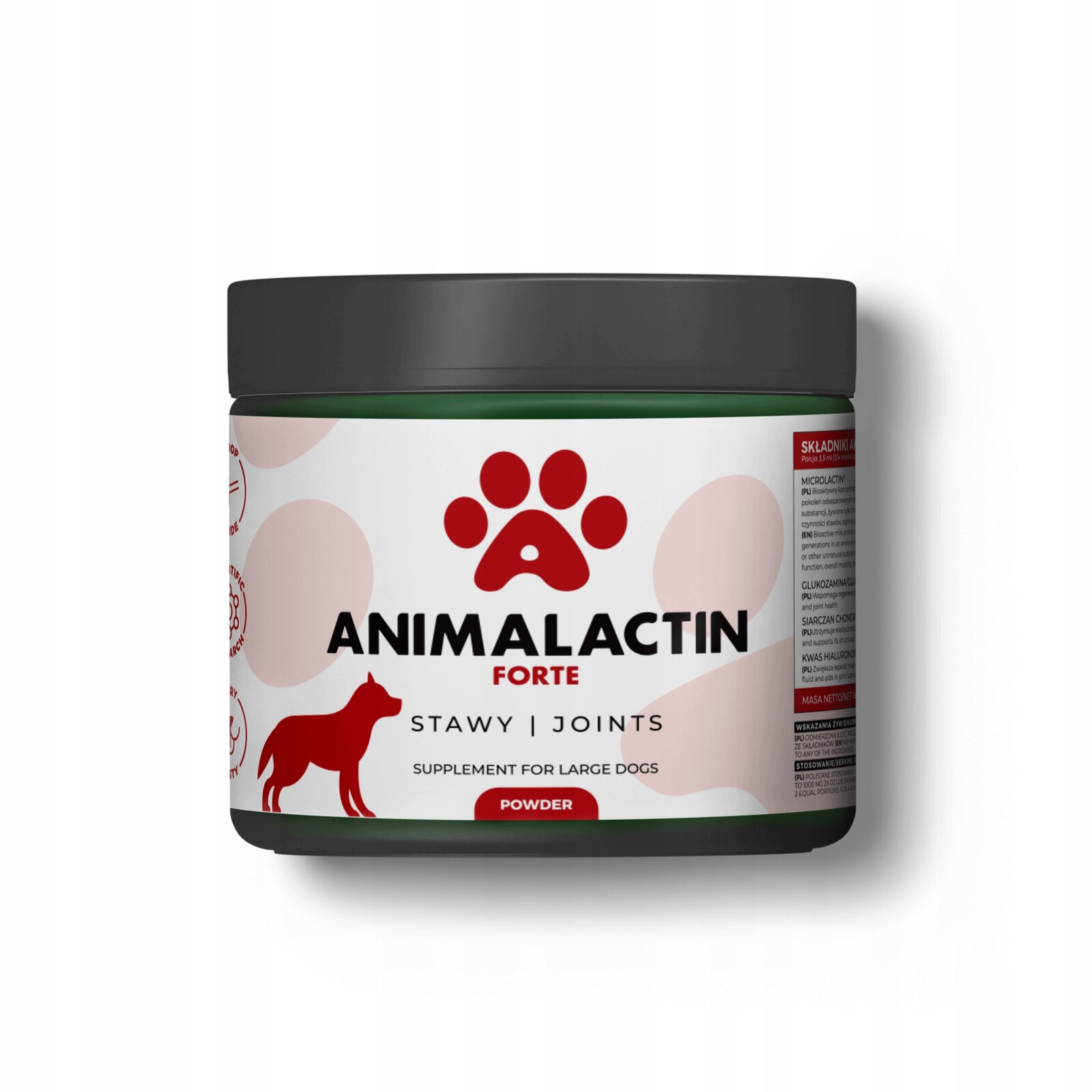 Animalactin Forte pro velké psy Zdravé klouby |MicroLactin Glukosamin