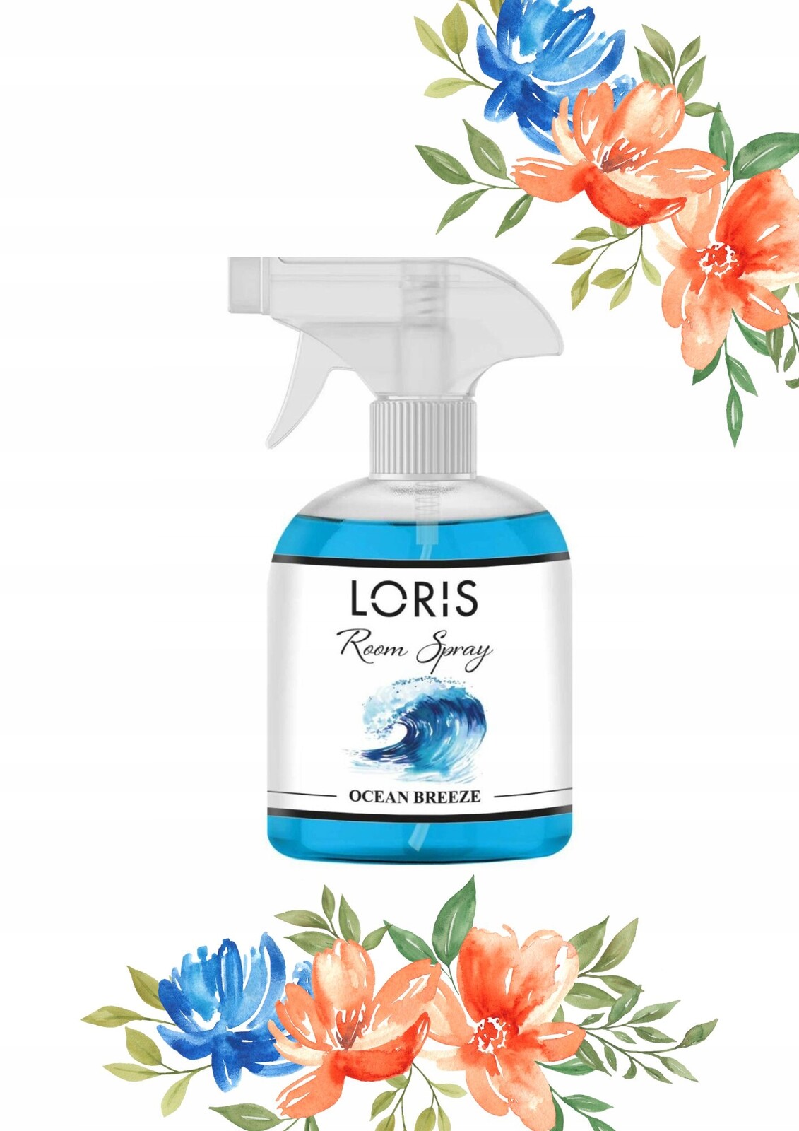 2 x Loris Room Spray Ocean parfémovaný Sprej 500 ml