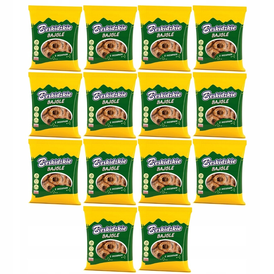 Beskydské bagely se sezamem 200 g x 14 kusů