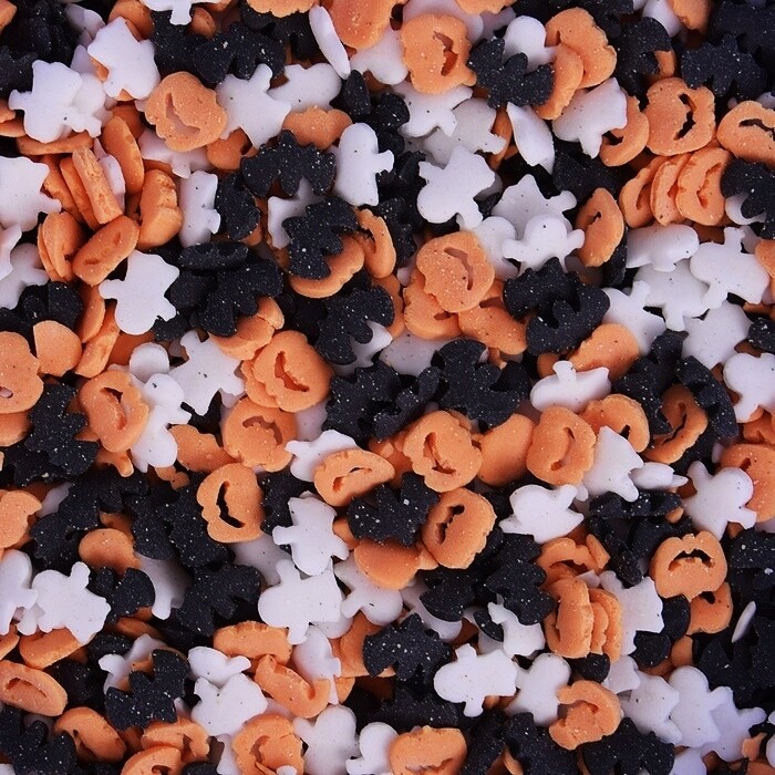 Cukrový posyp 1 kg Halloween Dušek Dýně Netopýr