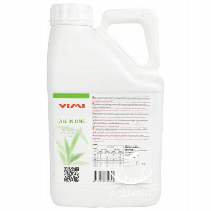 VIMI All In One kompletní základní hnojivo s dusíkem a fosforem 5000 ml 5 l