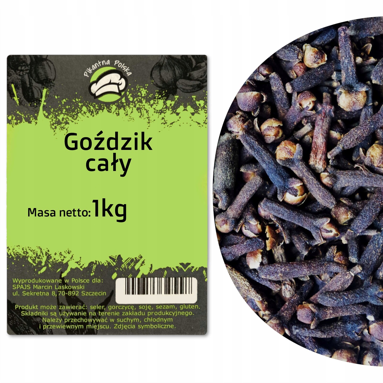 Hřebíček celý hřebíček celý1kg Pikantna Polsko