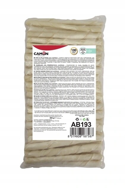 Kroucená Bůvolí Tyčka 100 ks 12.5 cm x 9/10 mm