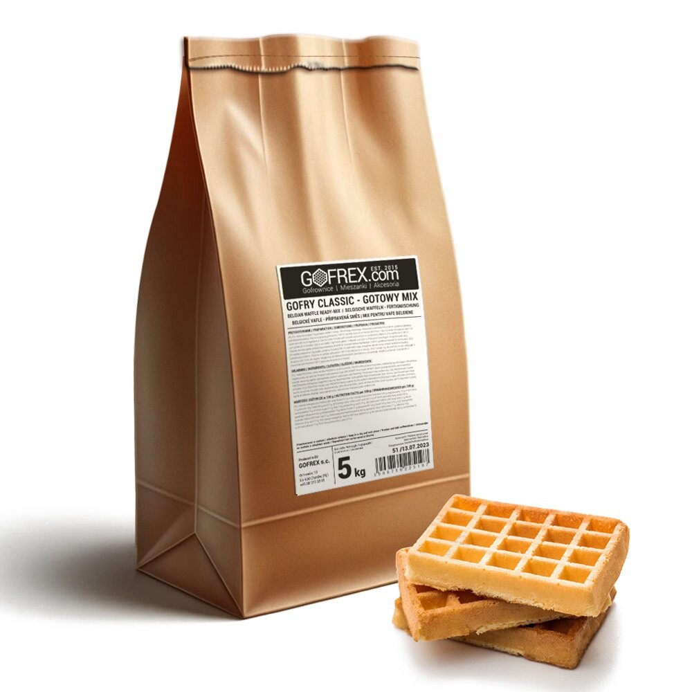 Hotové těsto na piškotové vafle Classic 5 kg