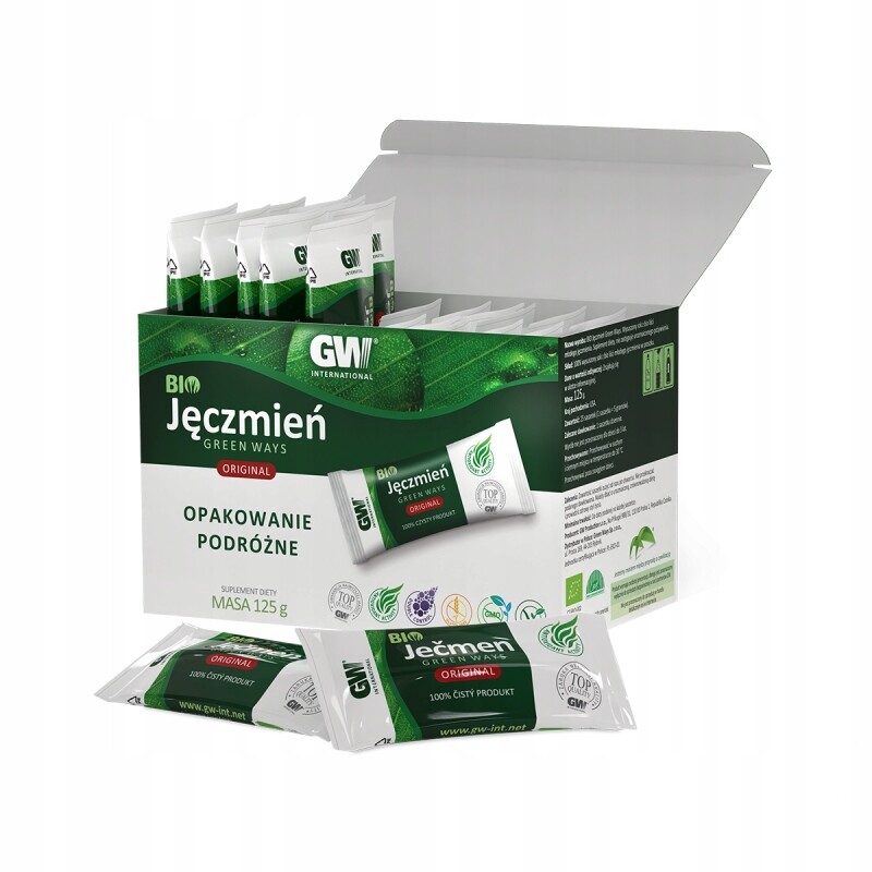 Bio Ječmen a sáčky Green Ways Antioxidant 125 g