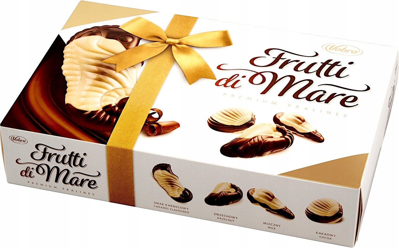 Bonboniéra Vobro Frutti di Mare Plněné Pralinky 350 g