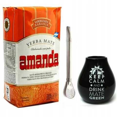 Yerba Mate Amanda Orange 500 g sada