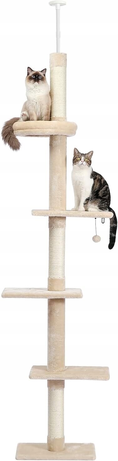 Stropní škrabadlo, pelíšek, škrabací sloupek Pawz Road vyšší než 220 cm