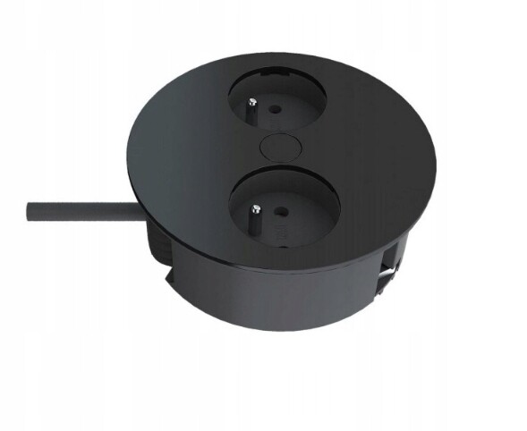 Bachmann Twist 2 Zásuvky na pracovní desku Černé