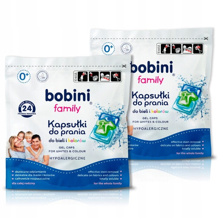 Bobini Family Kapsle na praní Univerzální 24 x2