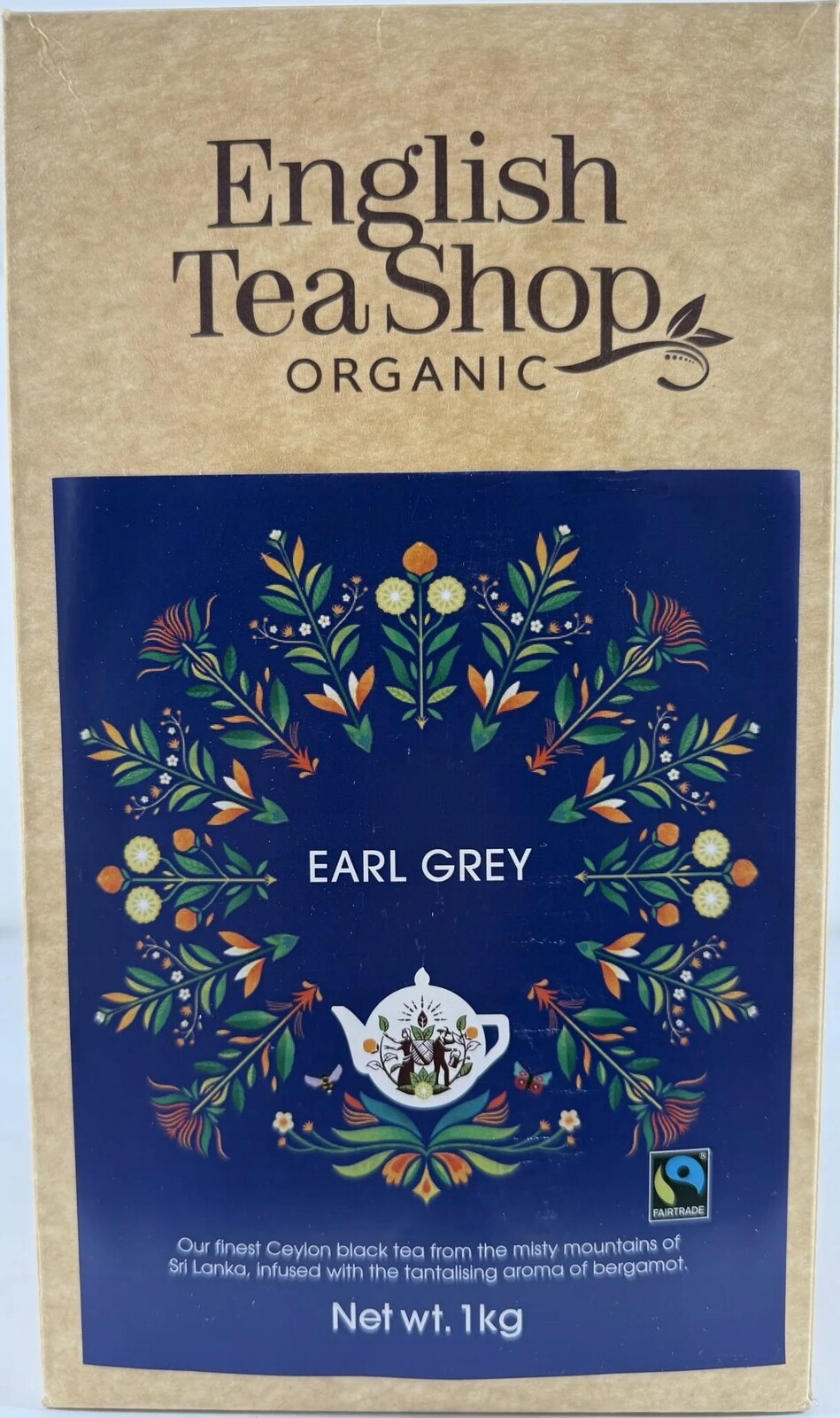 Earl Grey Čaj 1 kg Cejlonská Fairtrade