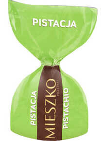 Čokoládky Klenoty Pistácie 2,5 kg Mieszko Vůle Bonbóny