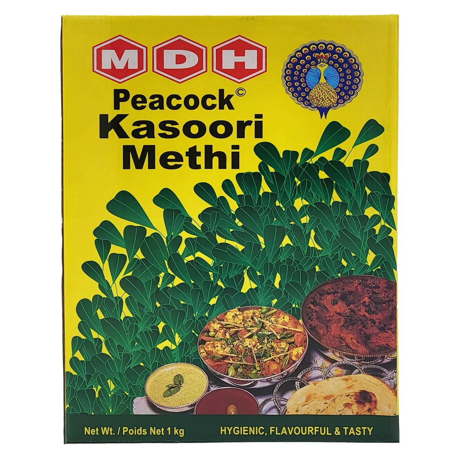 Sušené listy pískavice Kasoori Methi Mdh 1 kg