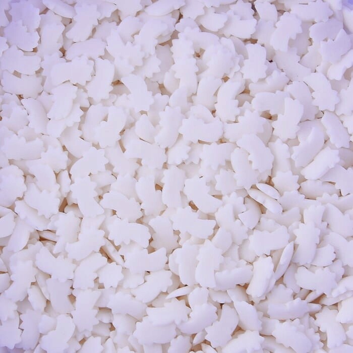 Cukrový Posyp Kometa Bílá 1kg Konfety