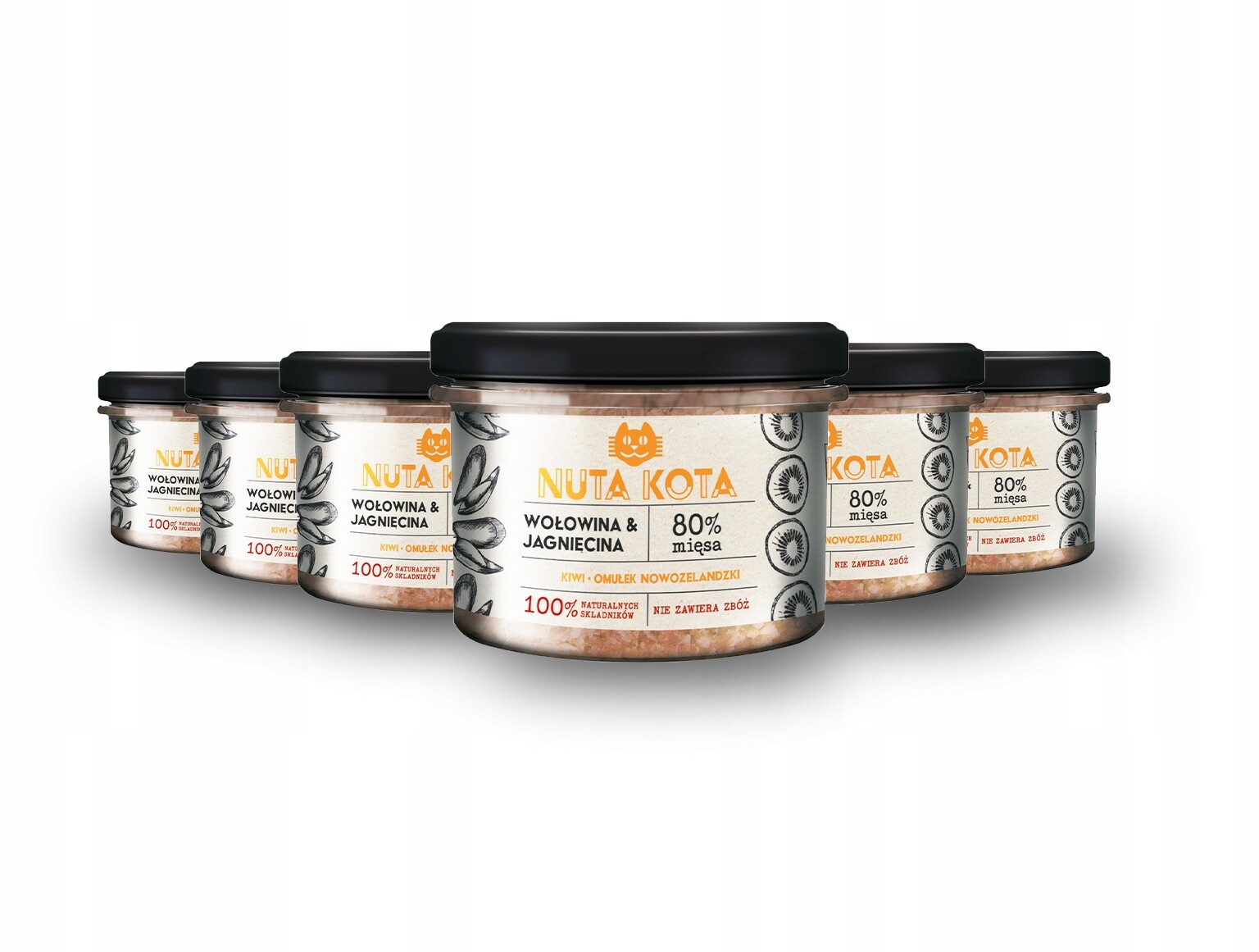 Nota Kočky Hovězí jehněčí maso 5 1 Bonus