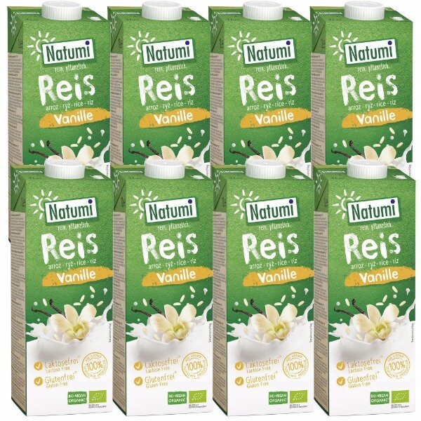 Rýžovo-vanilkový nápoj Bio 1 l Natumi
