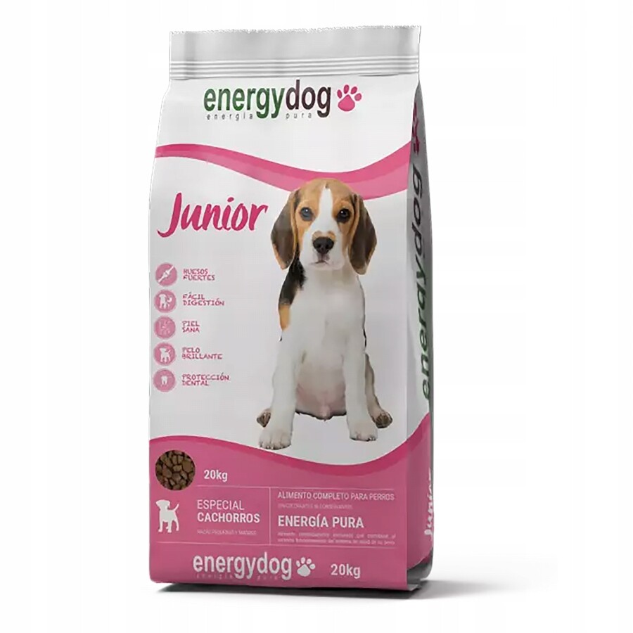 Suché Krmivo pro psy Energydog Cachorro pro štěňata a kojící feny 20 kg