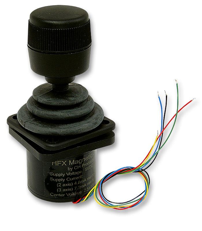 Apem Hfx33S12034 Joystick, Hall Effect