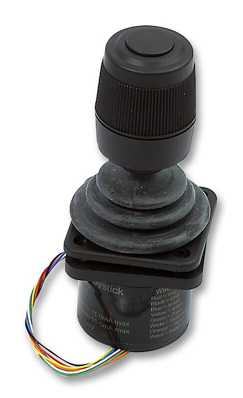 Apem Hfx44S12034 Joystick, Hall Effect