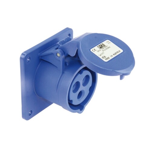 Zásuvka vestavná PCE 3P 16A/230V IP44 313-6TT
