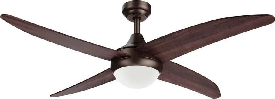 LED stropní svítidlo v tmavě přírodní barvě ø 13 cm Regal – SULION