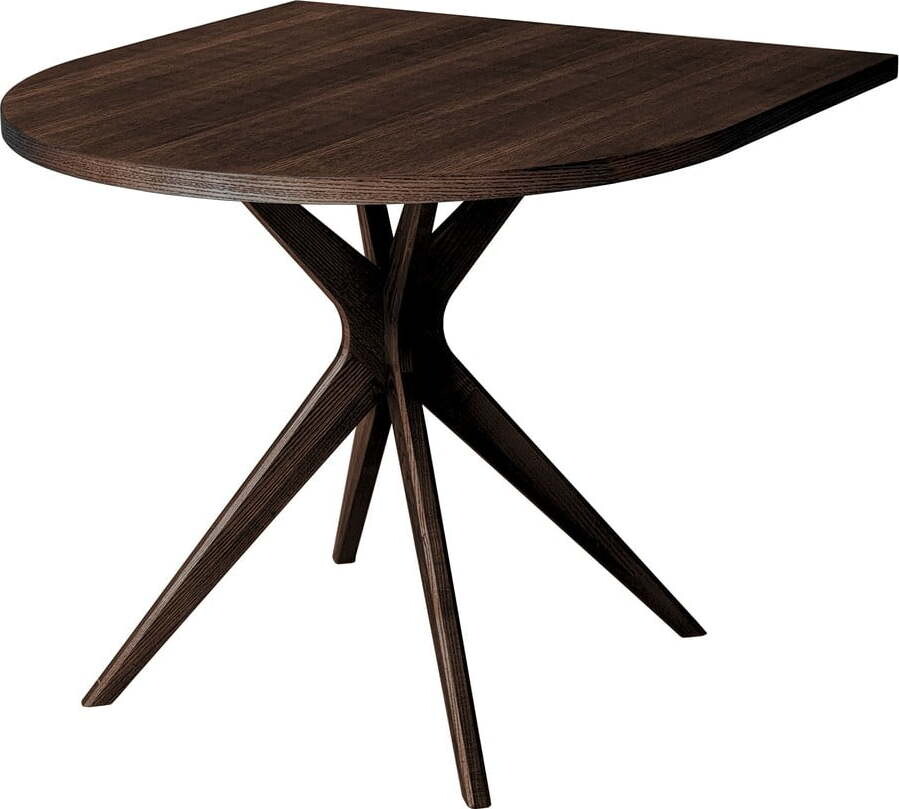 Jídelní stůl v dekoru ořechu 90x90 cm Jubi – Ragaba