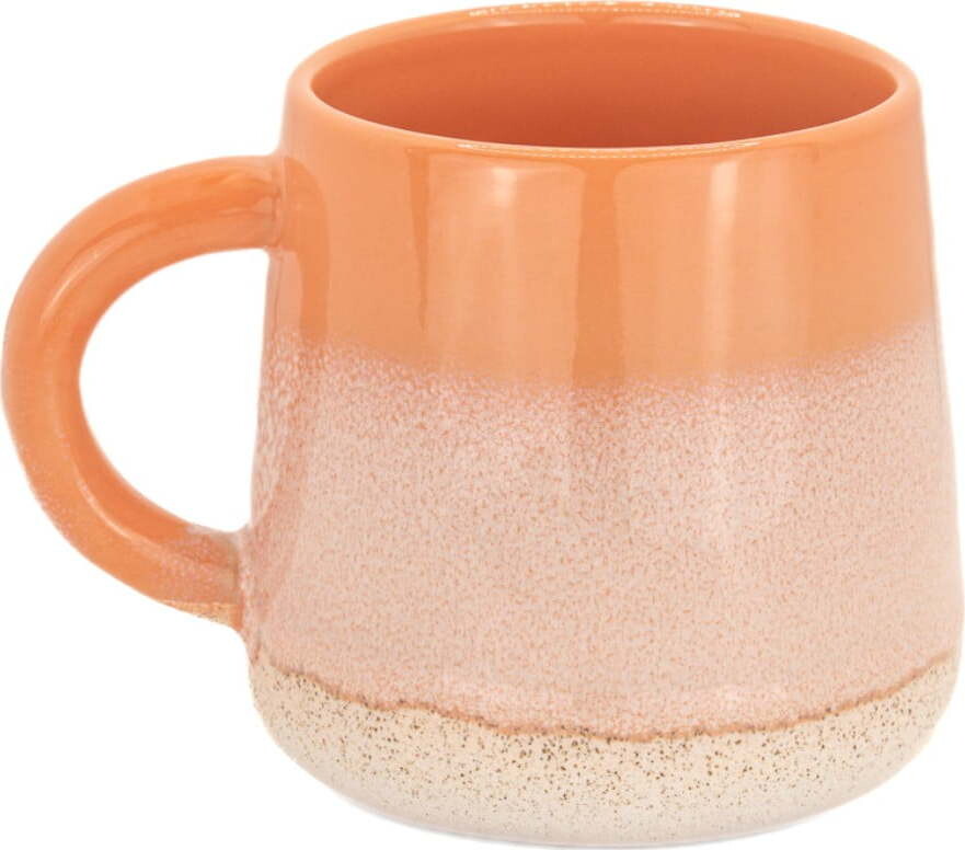 Oranžový hrnek z kameniny 360 ml Mojave – Sass & Belle
