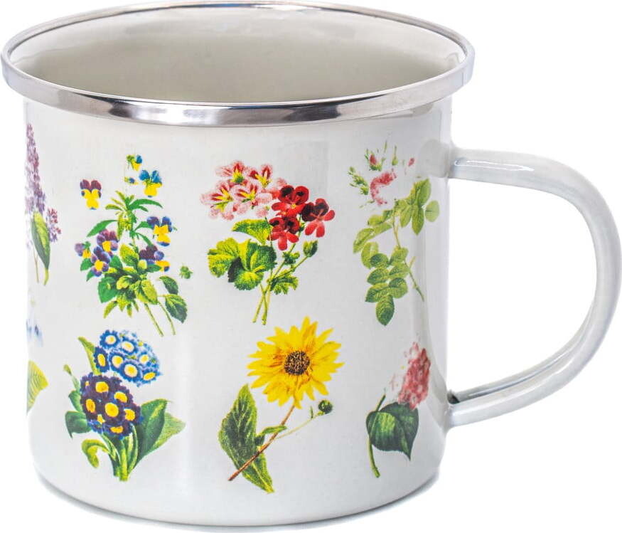 Bílý hrnek 310 ml Vintage Flowers – Sass & Belle