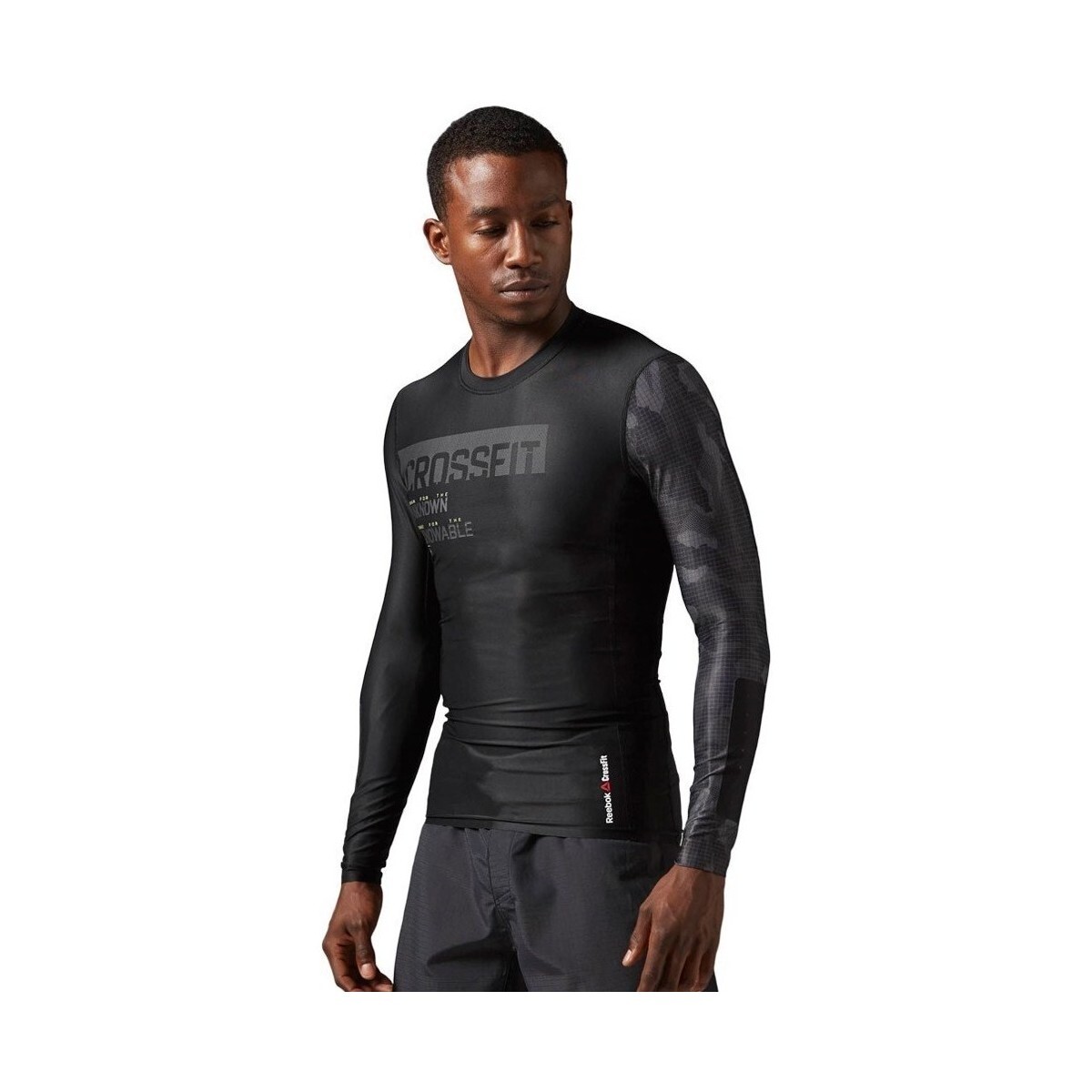Reebok Sport  Rcf LS Compression Shirt  Černá