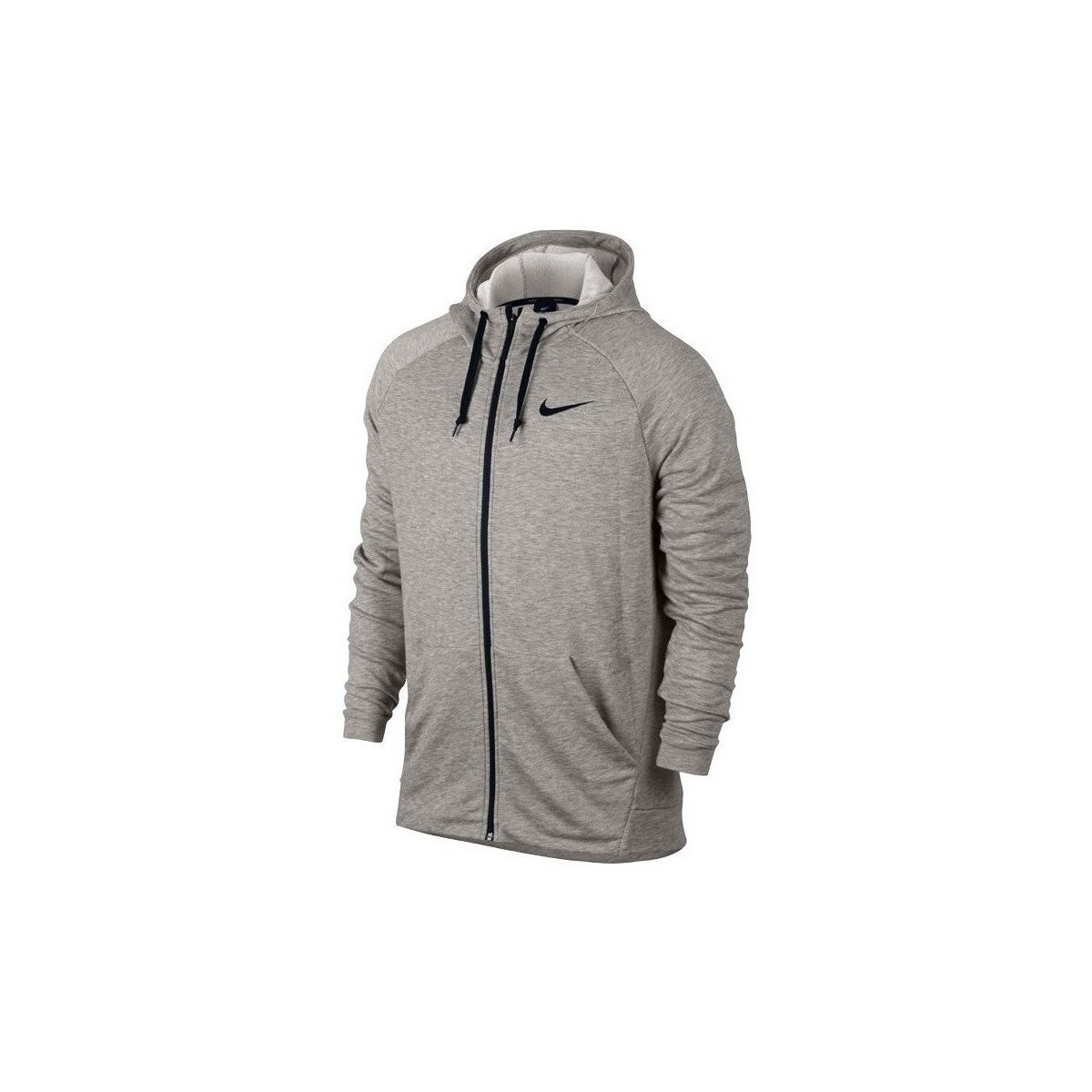 Nike  Dry FZ Fleece Hoodie Trening  Šedá