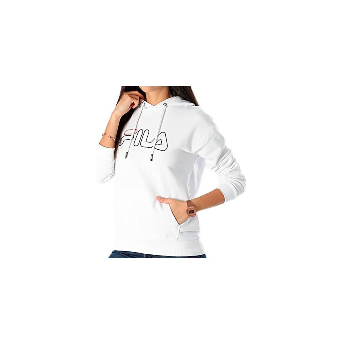 Fila  Larkin Hoody  Bílá