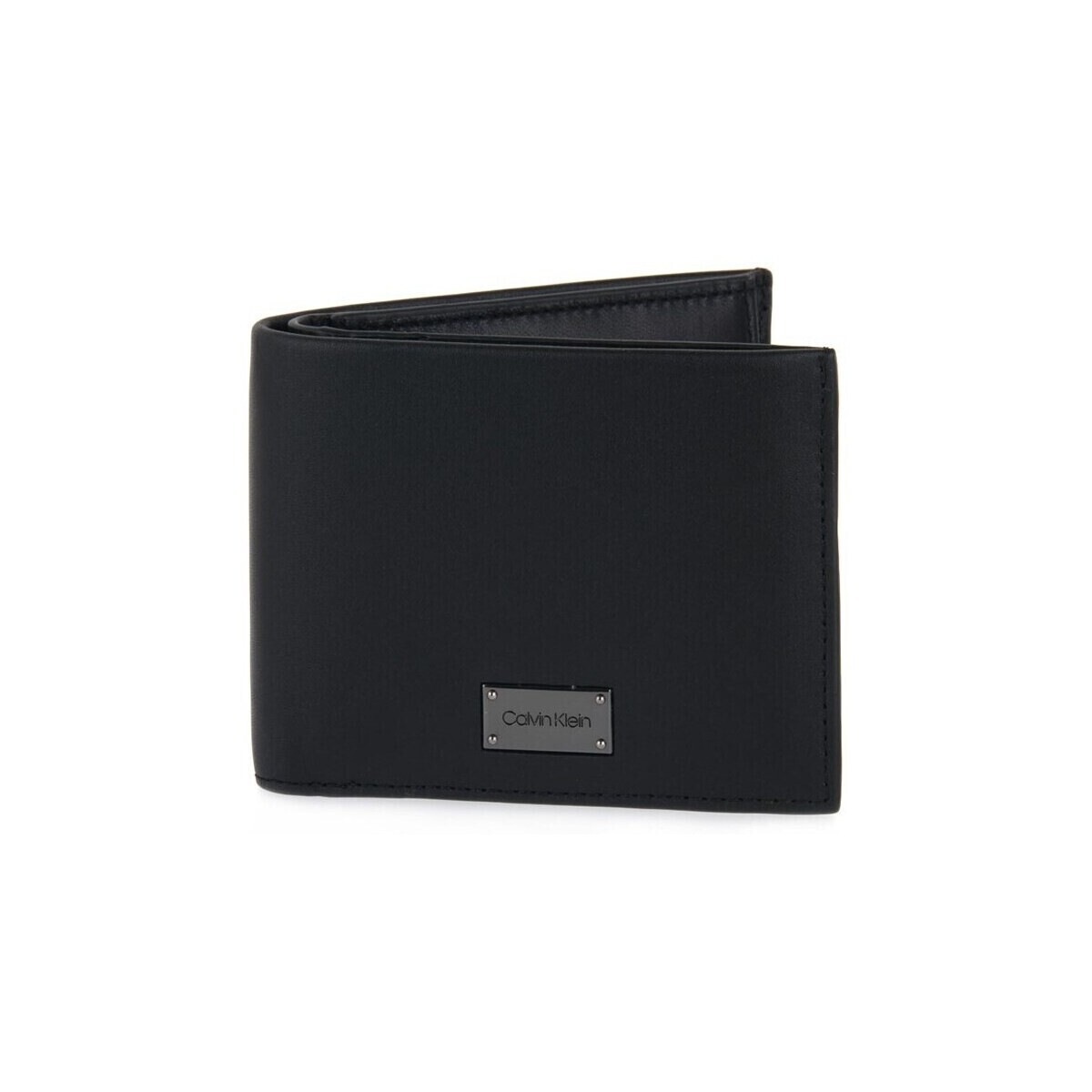 Calvin Klein Jeans  Lux Plaque Bifold Scc Wcoin  Černá