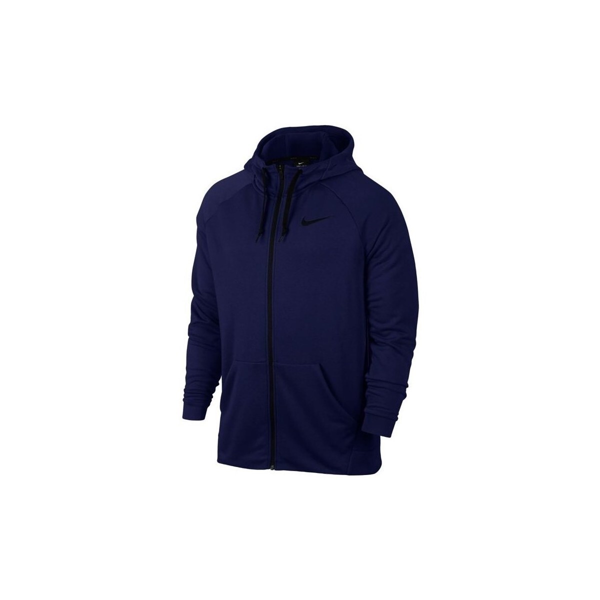 Nike  Dry FZ Fleece Hoodie Trening  Tmavě modrá